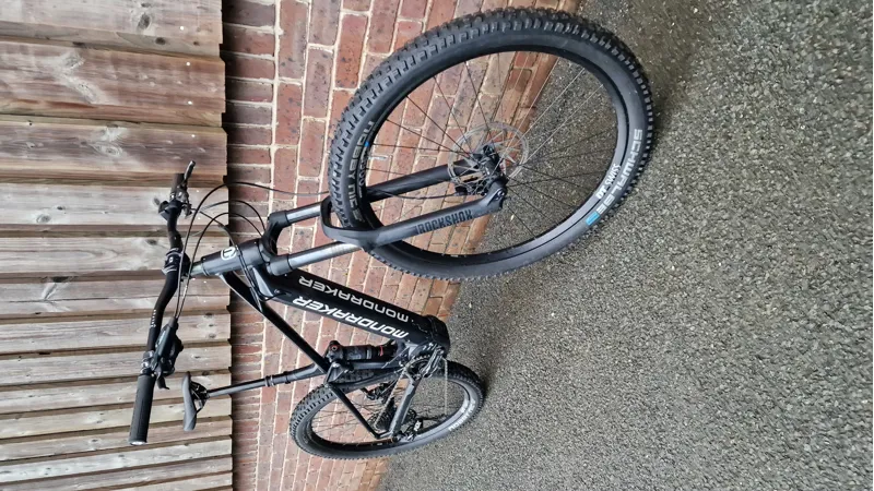 Ex-Hire Mondraker Chaser Rent Full-Suspension Electric MTB Large - Black-1